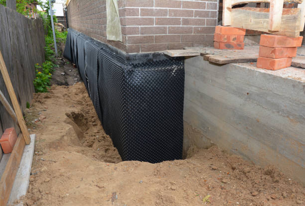 SJ Waterproofing Pros technician performing targeted Crawl Space Encapsulation assessment in Eagleville, PA